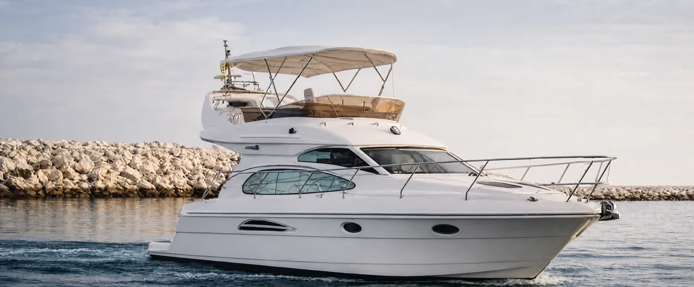 Astondoa 40 Fly — 12 mts charter yacht available in Marbella