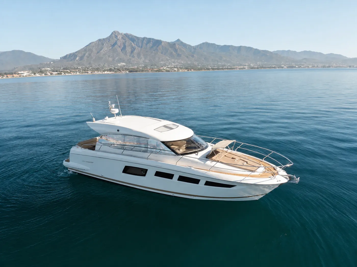 Prestige 50 — 15 mts charter yacht available in Marbella