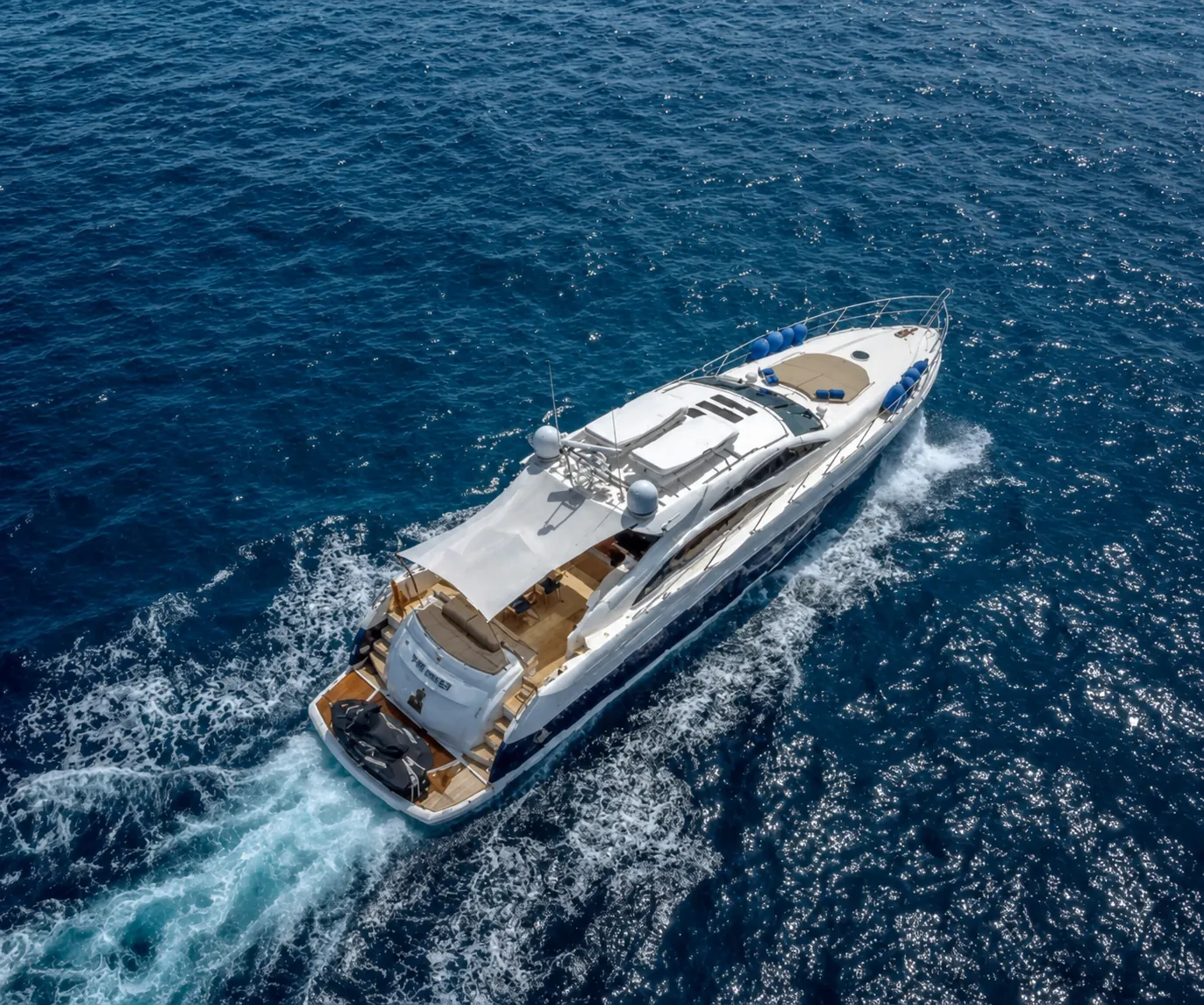 Predator 72 — 22 mts charter yacht available in Marbella